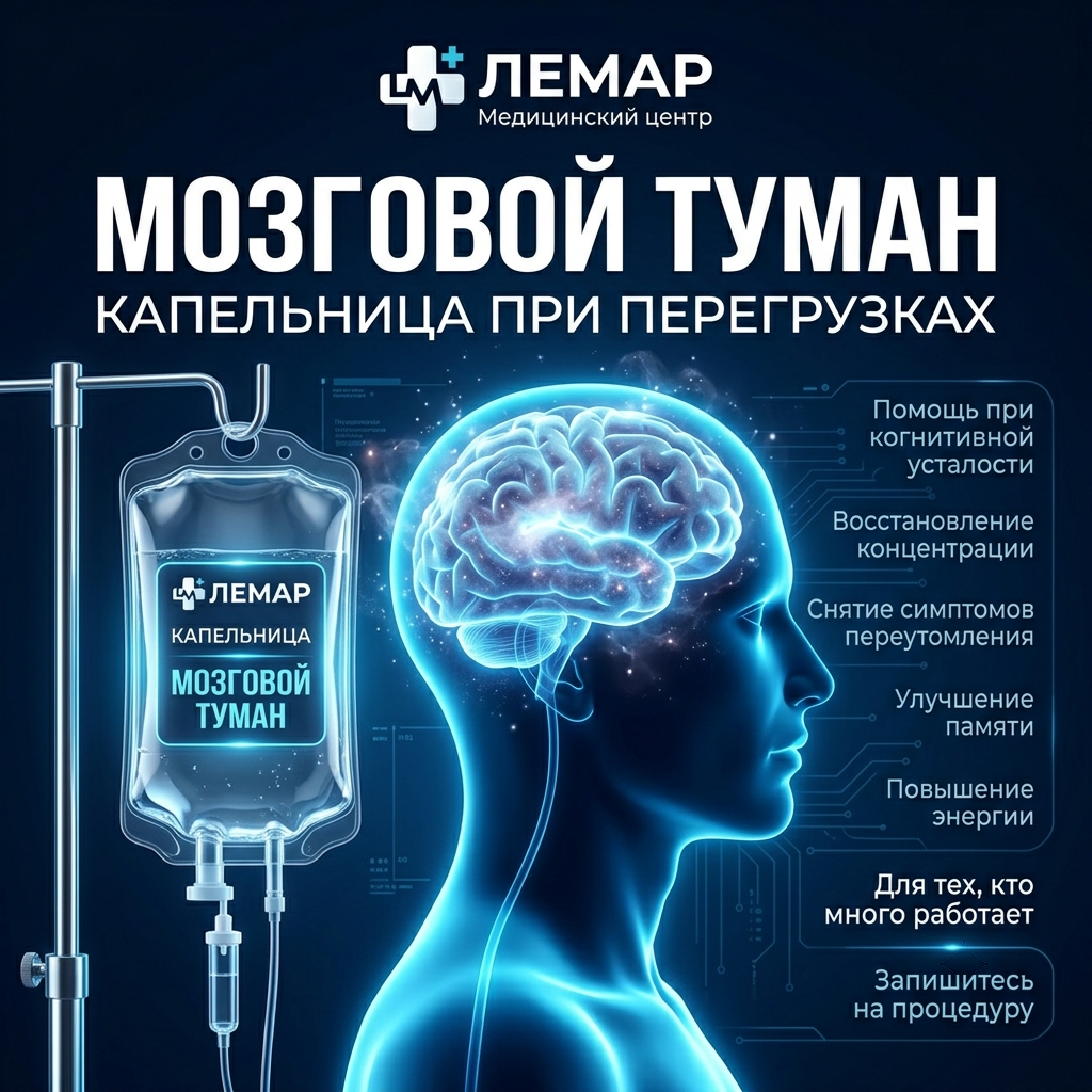 Неврология: Мозговой туман после перегруза