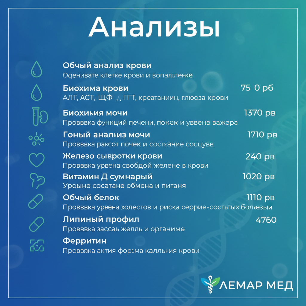 Базовые анализы